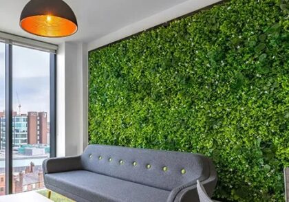 ایده اجرای دیوارسبز در فضای سربسته