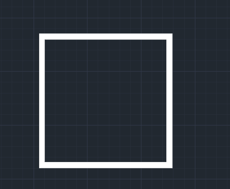 دستور rectangle در اتوکد