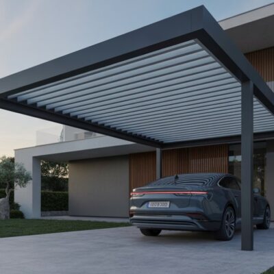 5 ایده ی لوکس برای سقف پارکینگ ویلا بدون شلوغی بصری