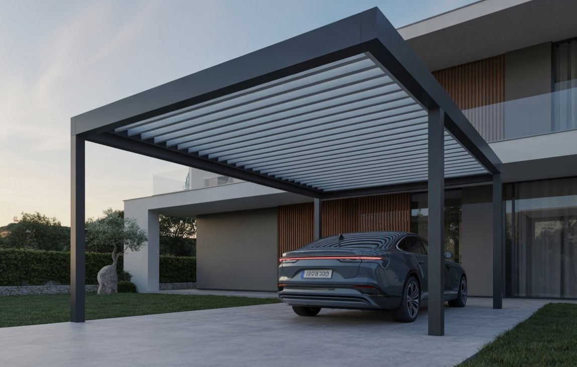 5 ایده ی لوکس برای سقف پارکینگ ویلا بدون شلوغی بصری