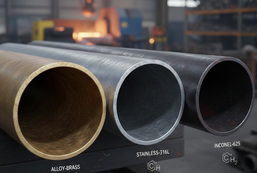 مقایسه انواع لولههای مانیسمان بر اساس آلیاژ