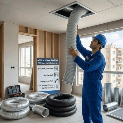 لوله فلکسیبل چیست و چه جایگاهی در سیستم های تهویه مدرن دارد؟