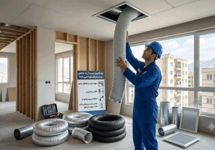 لوله فلکسیبل چیست و چه جایگاهی در سیستم های تهویه مدرن دارد؟