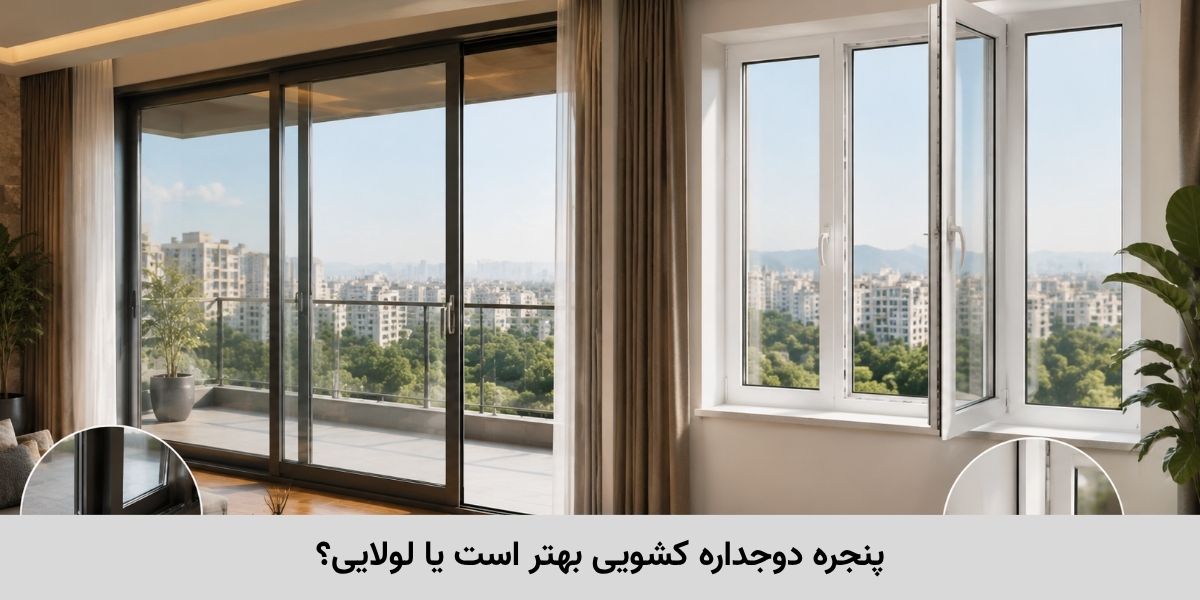 پنجره دوجداره لولایی چیست؟